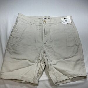 Joseph Abboud Heritage Menswear Beige Cotton Blend Shorts‎ Size 38 New with Tags